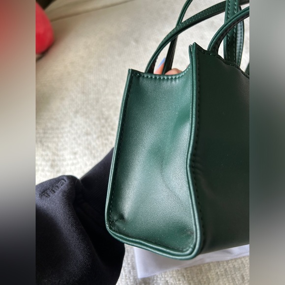 TELFAR Small Dark Olive Shopping Bag - Picture 9 of 17